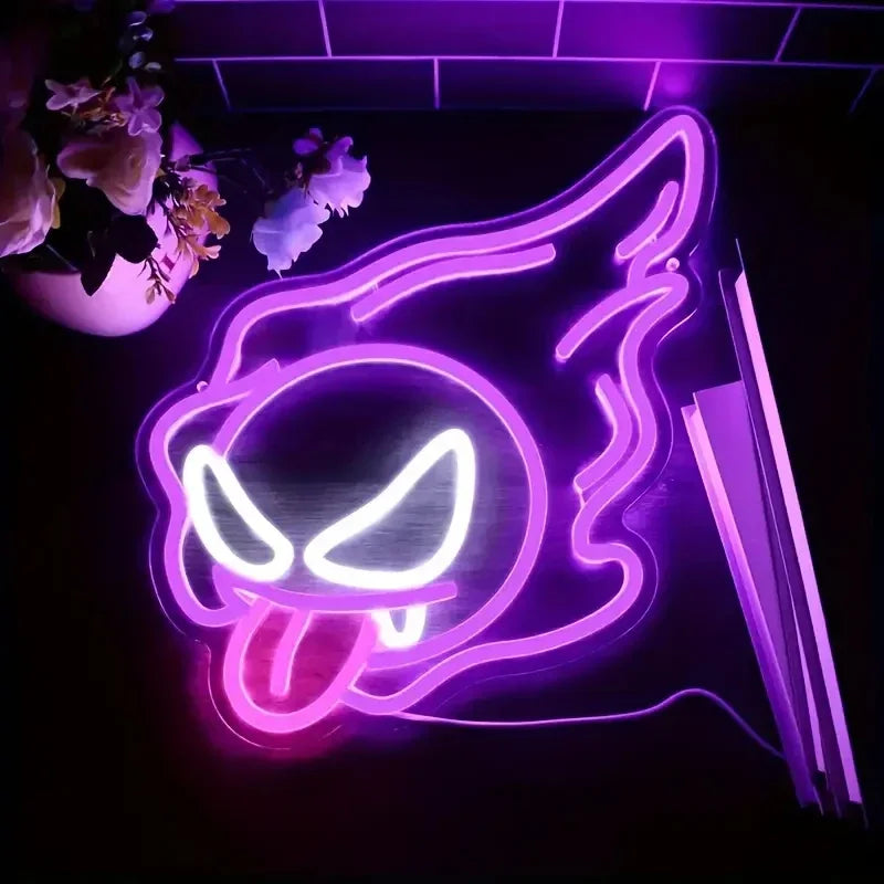 LED Purple Ghost Neon