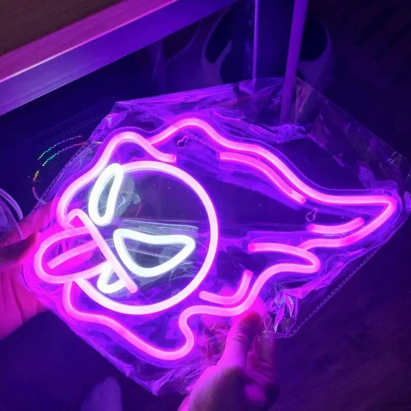 LED Purple Ghost Neon