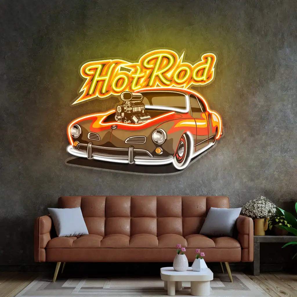 Car Neon Sign Light UV Printing